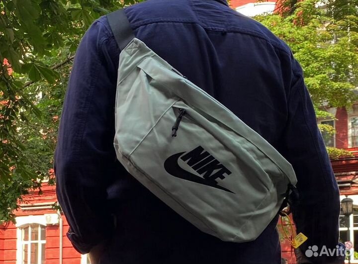 Большая поясная сумка Nike бананка Tech Hip Pack L