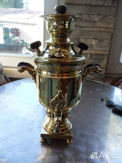 Самовар эгоист дровяной угольный жаровый