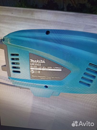 Триммер электрический makita ur3502