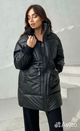 Куртка демисезонная женская 42- 44 черная