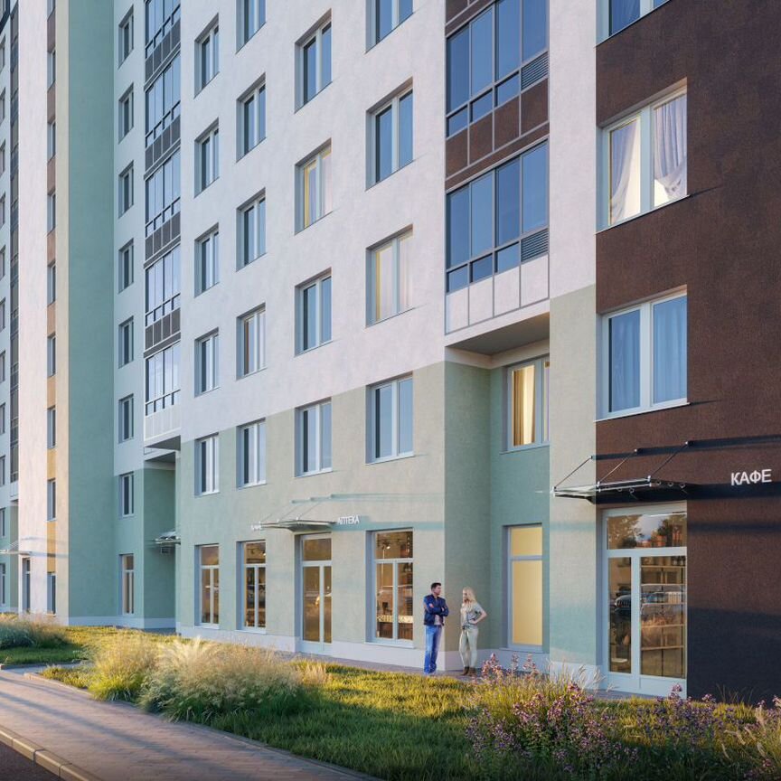 2-к. квартира, 58,1 м², 9/13 эт.