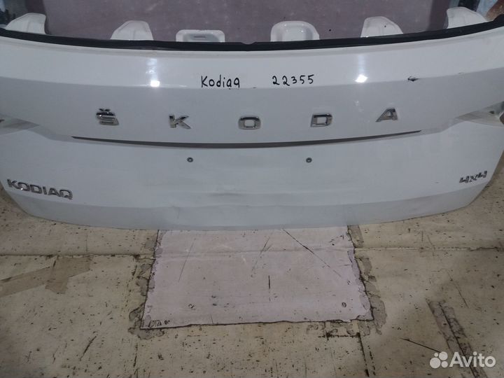 Крышка Багажника Skoda Kodiaq Бу оригинал