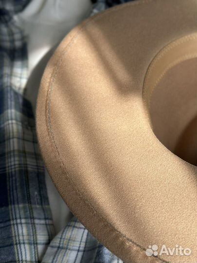 Шляпа фетровая женская бежевая Zarina