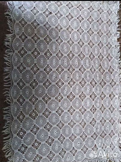 Скатерть вязаная крючком СССР