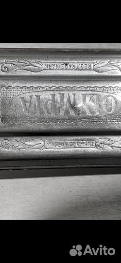 Губная гармошка olympia Германия и кастаньеты