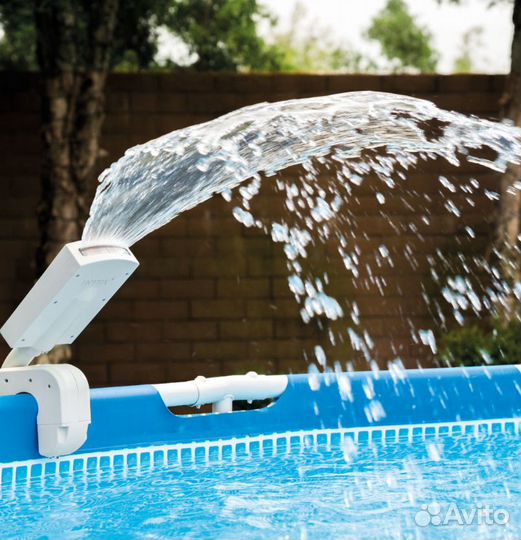 Фонтан для бассейна с LED подсветкой Multi-Color