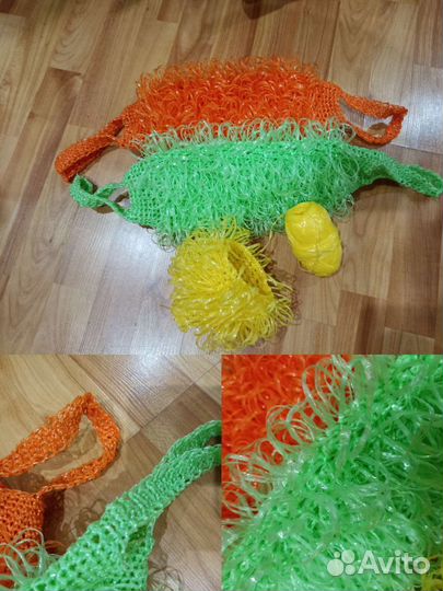 Мочалка ручной работы