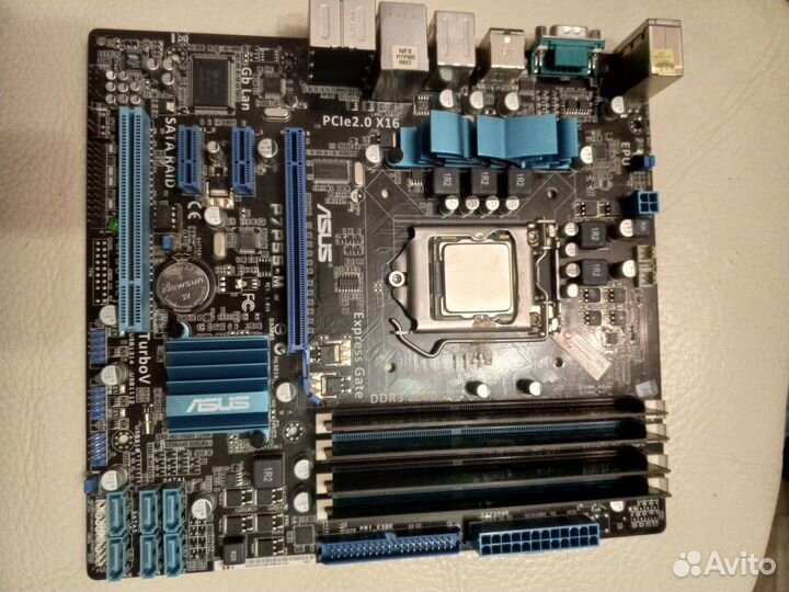 Материнская плата с процессором i5