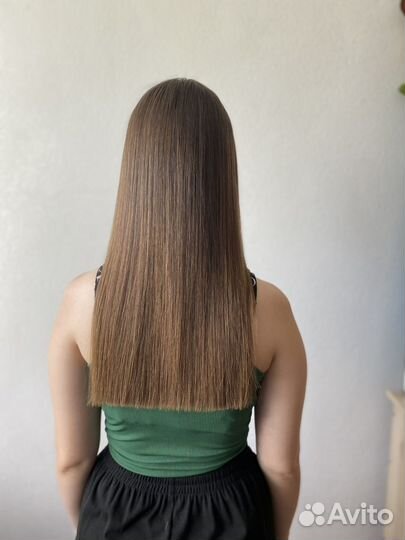 Кератиновое выпрямление