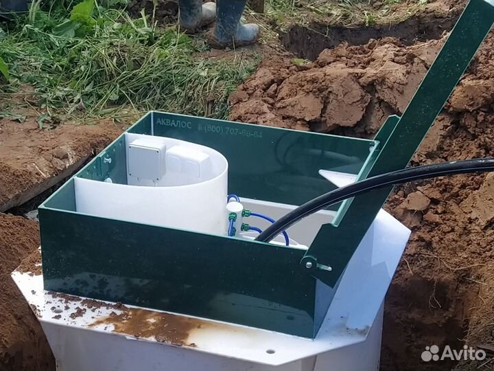 Септик аквалос 4. Установка, монтаж под ключ
