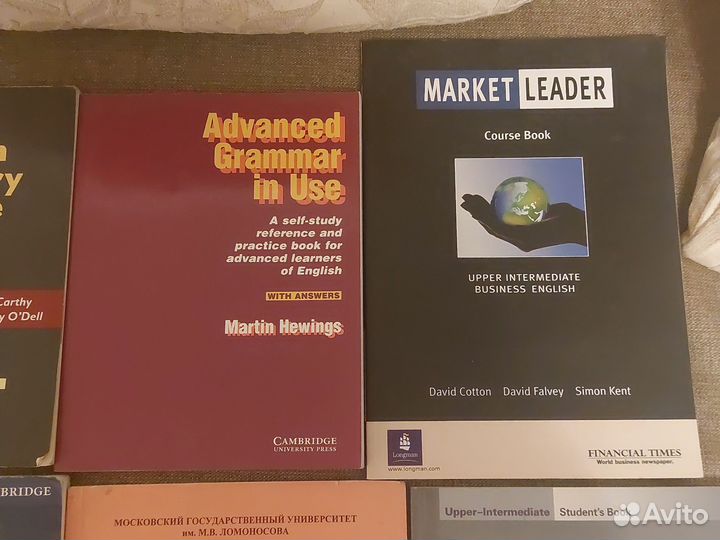 Англ учебники Мерфи,McCarthy, Headway,МГУ брошюра