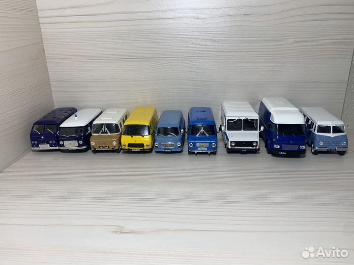 Коллекция моделей фургонов соцстран Deagostini