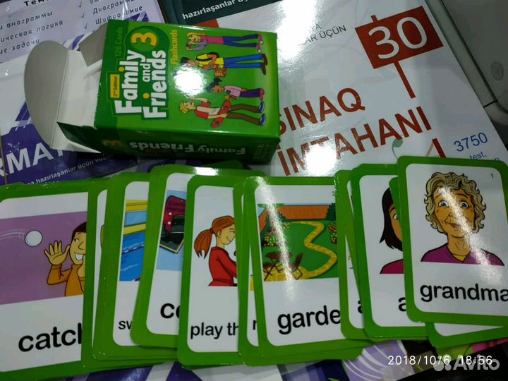 Карточки для обучения. Английский язык