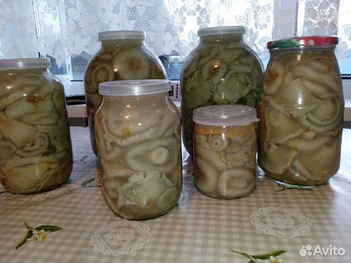 Грузди белые соленые