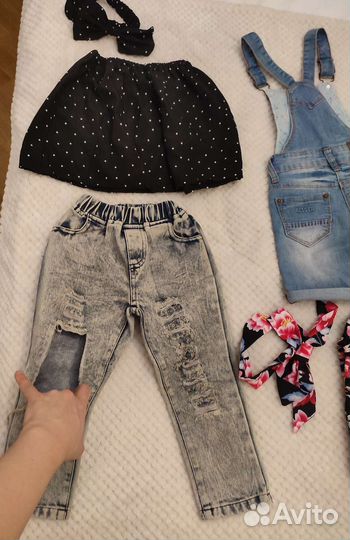 Одежда для девочки 3-4 лет