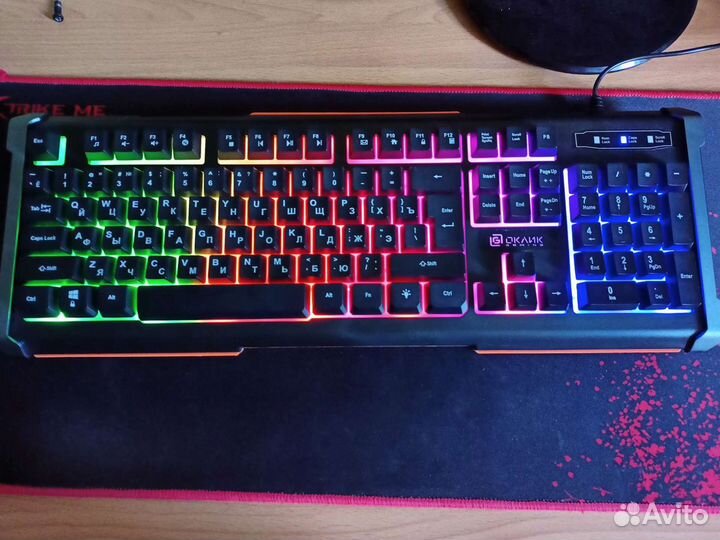 Игровая клавиатура оклик gaming 710g