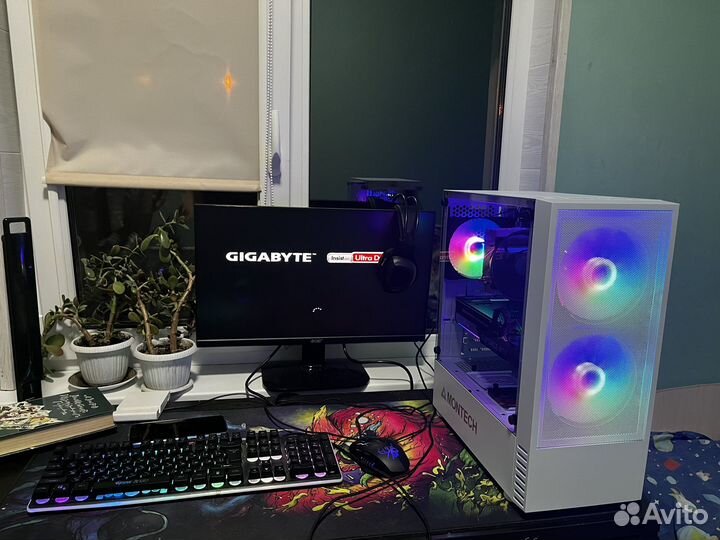 Игровой пк razen 5, asus 3070
