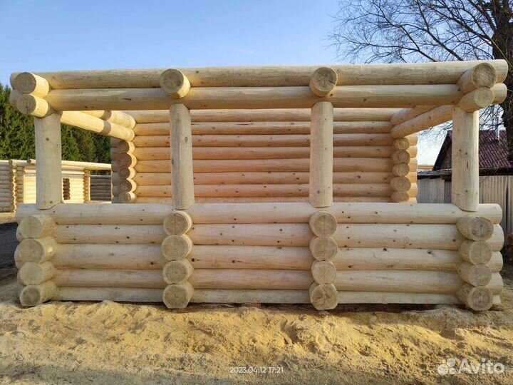 Срубы п.Редкино