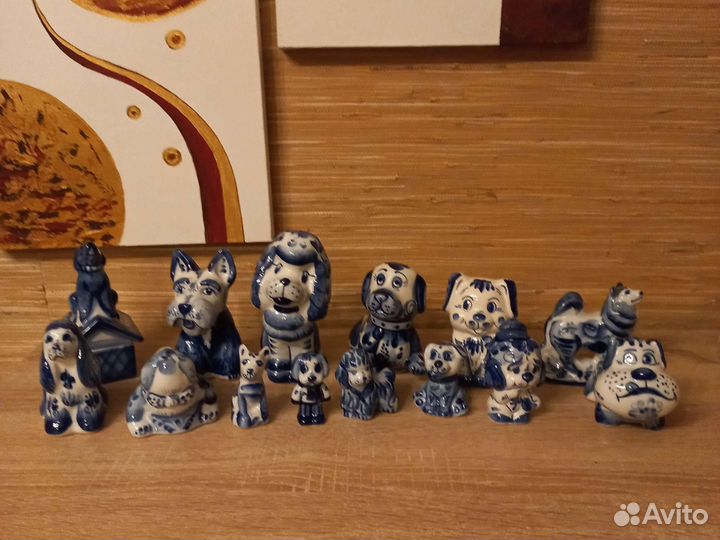 Посуда гжель