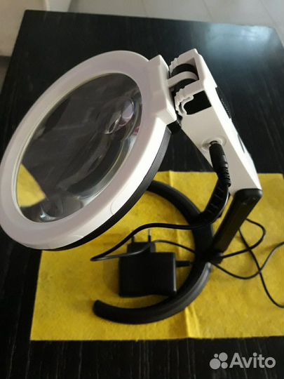 Лупа Настольная с Подсветкой