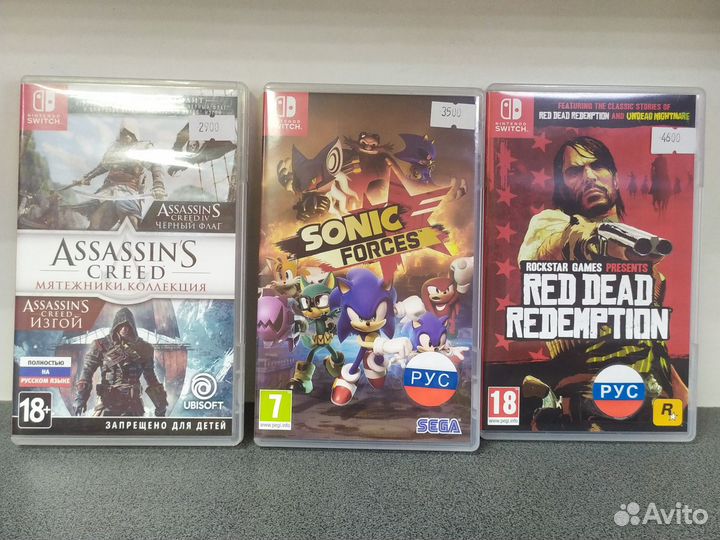 Игры для nintendo switch