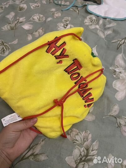 Мягкая игрушка, сумка ну погоди
