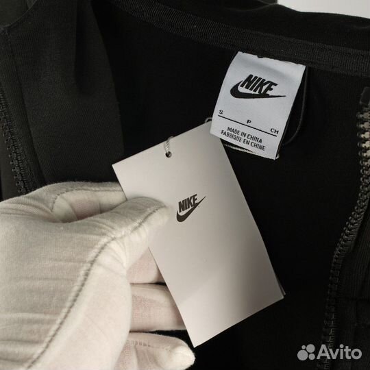 Кофта nike tech fleece черная S-XL