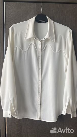 Блузка шелковая нарядная zara