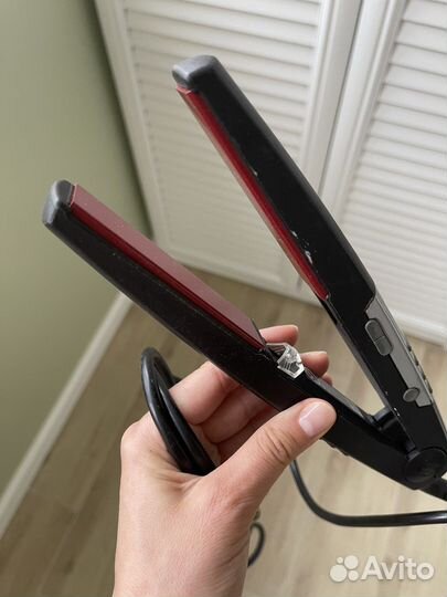 Выпрямитель утюжок для волос фен стайлер щетка