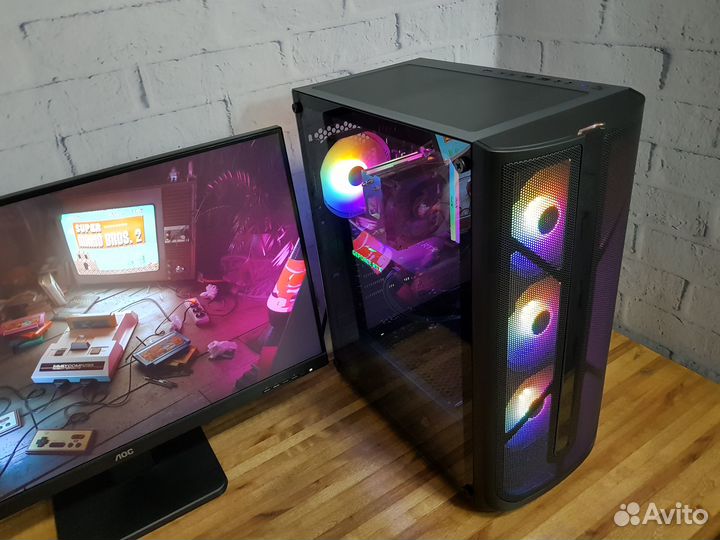Современный шустрый пк на RTX3050 с гарантией