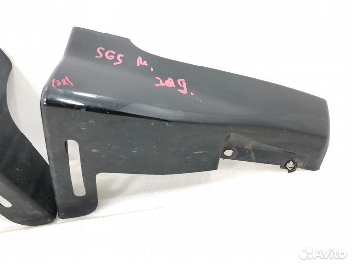 Накладка на бампер задняя Subaru Forester SG5 2004