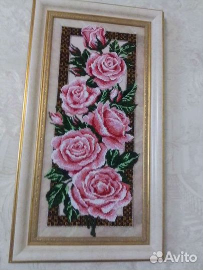 Картины из бисера