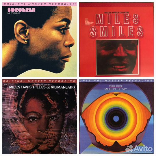 Miles Davis mfsl, Analogue Pr., Japan LP коллекция