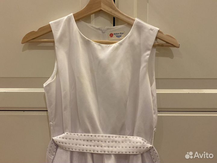 Платье для девочки р. 146 Button blue нарядное