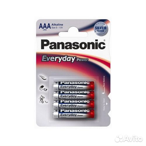 Батарея Panasonic LR3(AAA) 4 шт