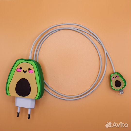 Защита кабеля и чехол защита для зарядки комплект