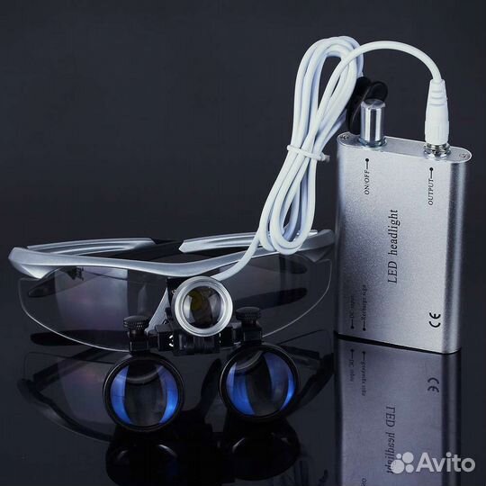 Бинокулярные очки со светом
