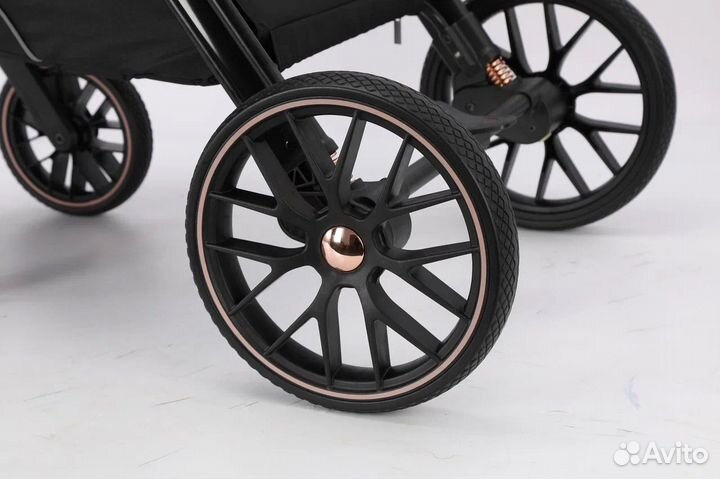 Новая коляска luxmom 788 2в1 бежевая