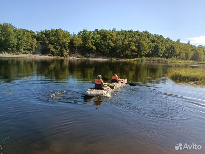 Байдарка надувная Щука-3 Чернецкого
