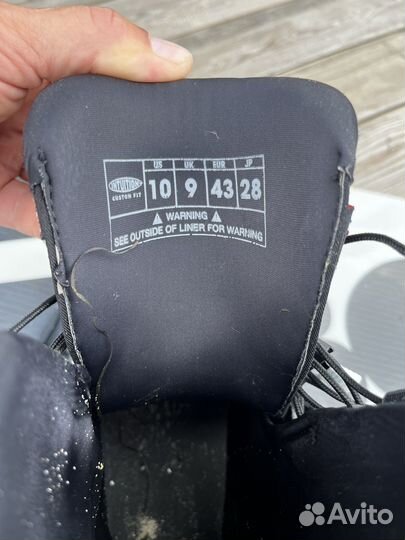 Крепления для вэйкборда кайтборда