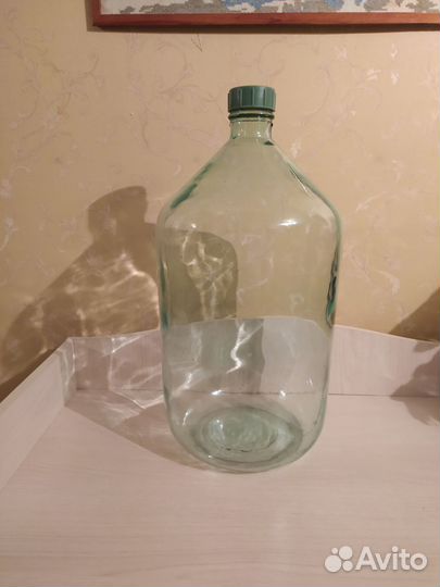 Стеклянные бутыли 20,10 литров