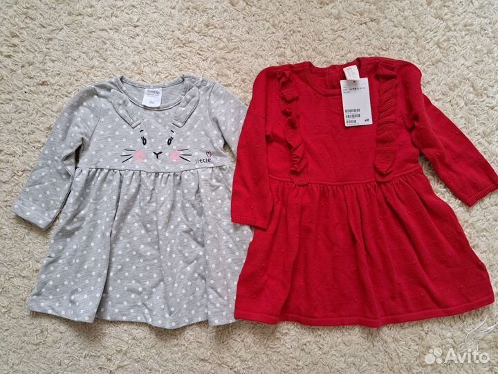 Одежда для девочки пакетом 80 86