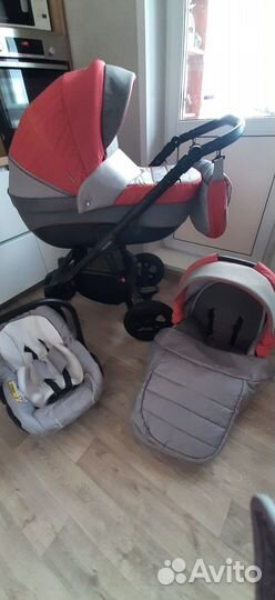 Коляска 3 в 1 adamex neonex