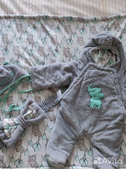 Зимний конверт в коляску