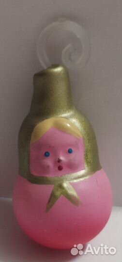 Мини елочная игрушка из набора малютка СССР