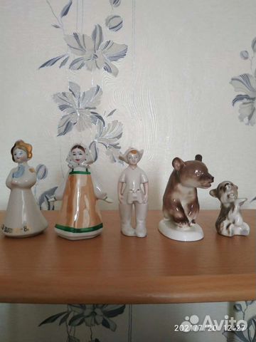 Статуэтки фарфор СССР