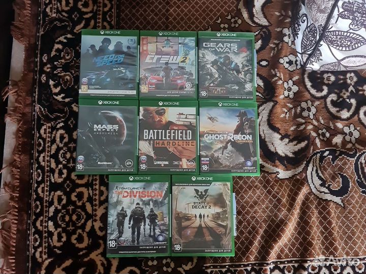 Игры на xbox One диски