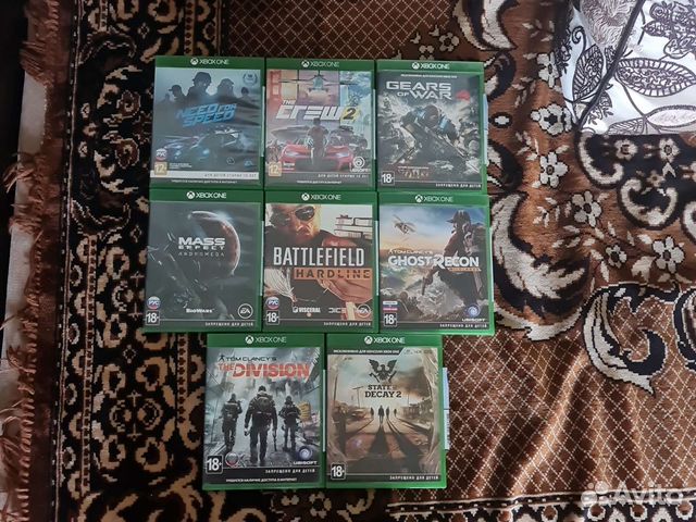Игры на xbox One диски