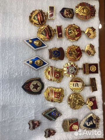 Значки (ссср, армия и др.)