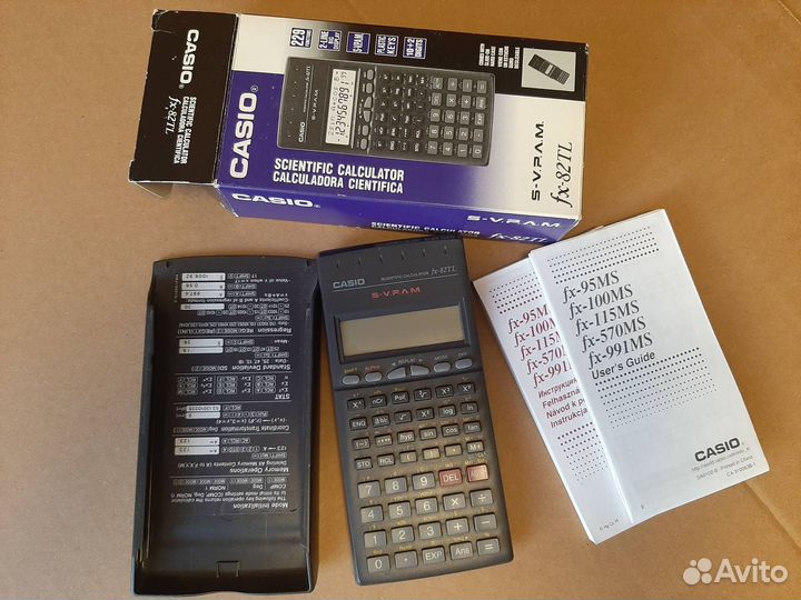 Инженерный калькулятор casio fx-82TL